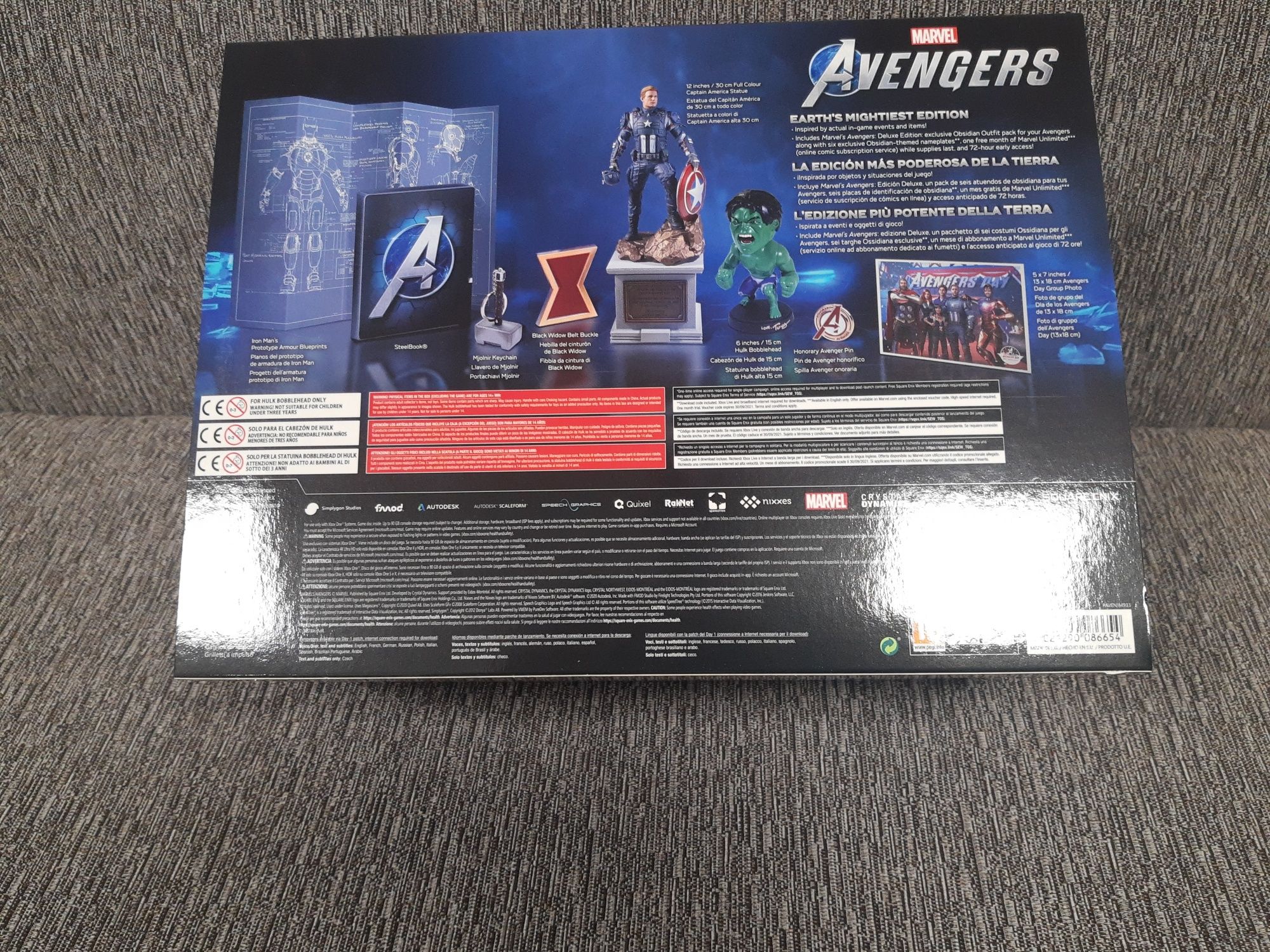 Marvel Avengers collectors edition Xbox one