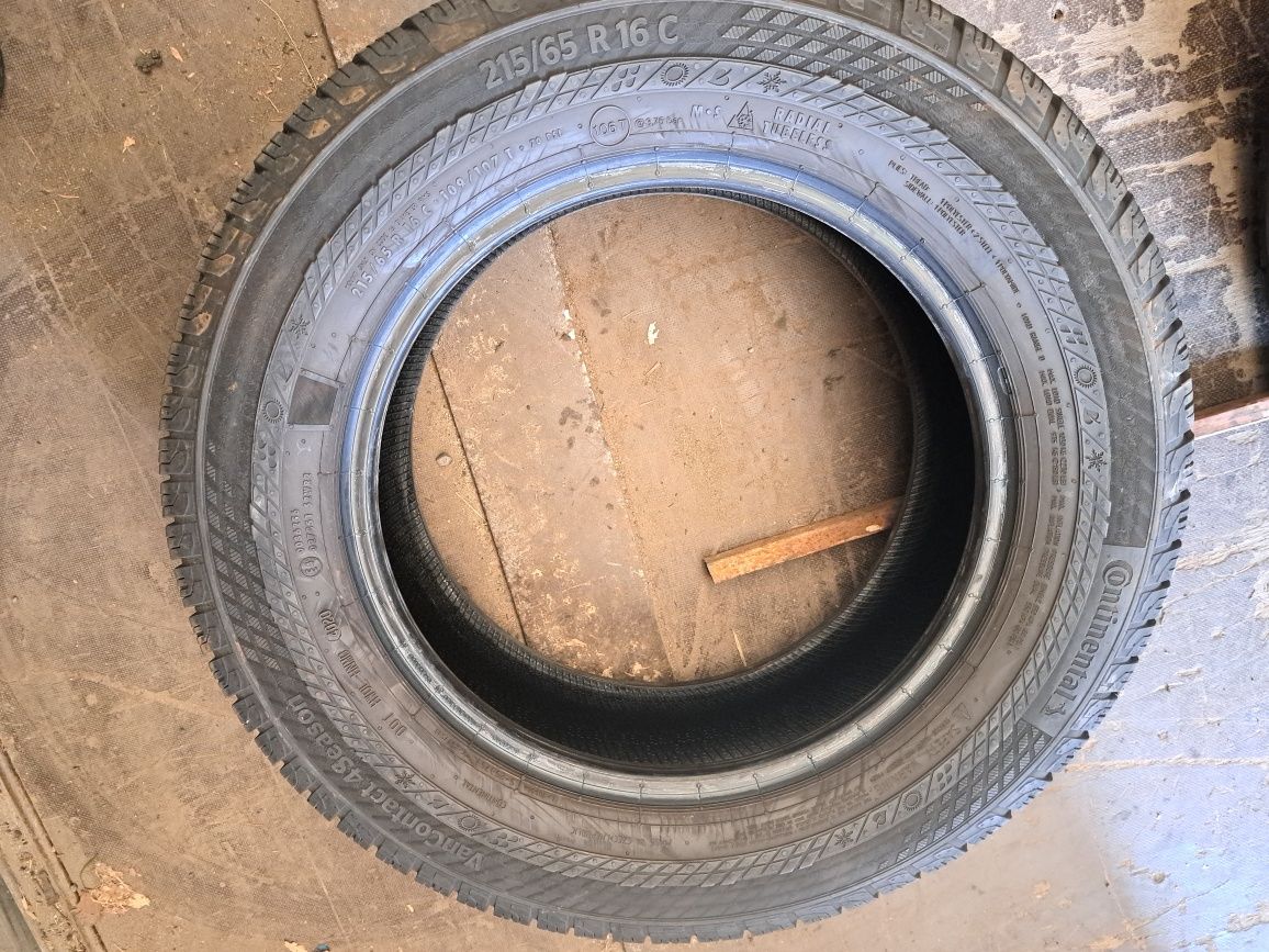 4 anvelope 215/65 R16C Continental allseason