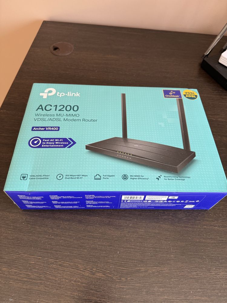 Продам Wi-Fi роутер TP-LINK Archer VR400