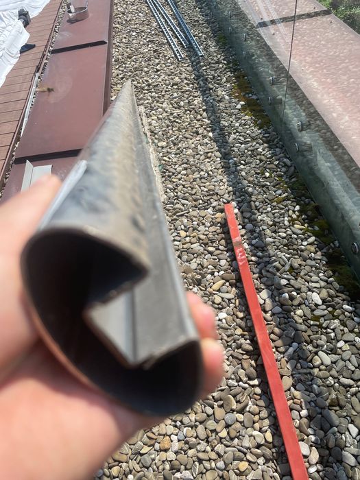 Mana curentă/balustradă inox masiv la 6 m