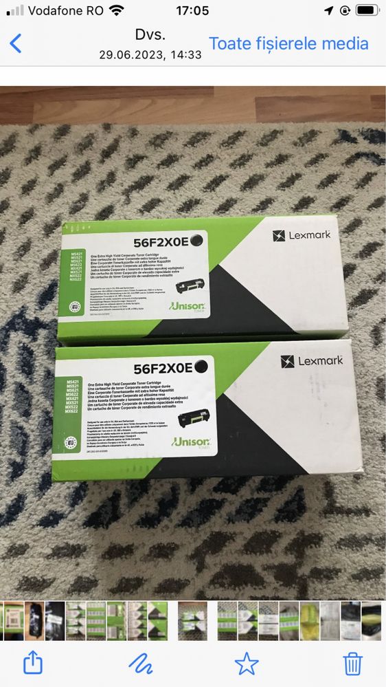 Toner Lexmark 56F2X0E