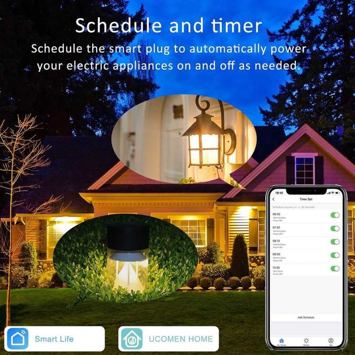 Kit 4 Prize WiFi de Exterior UCOMEN IP44