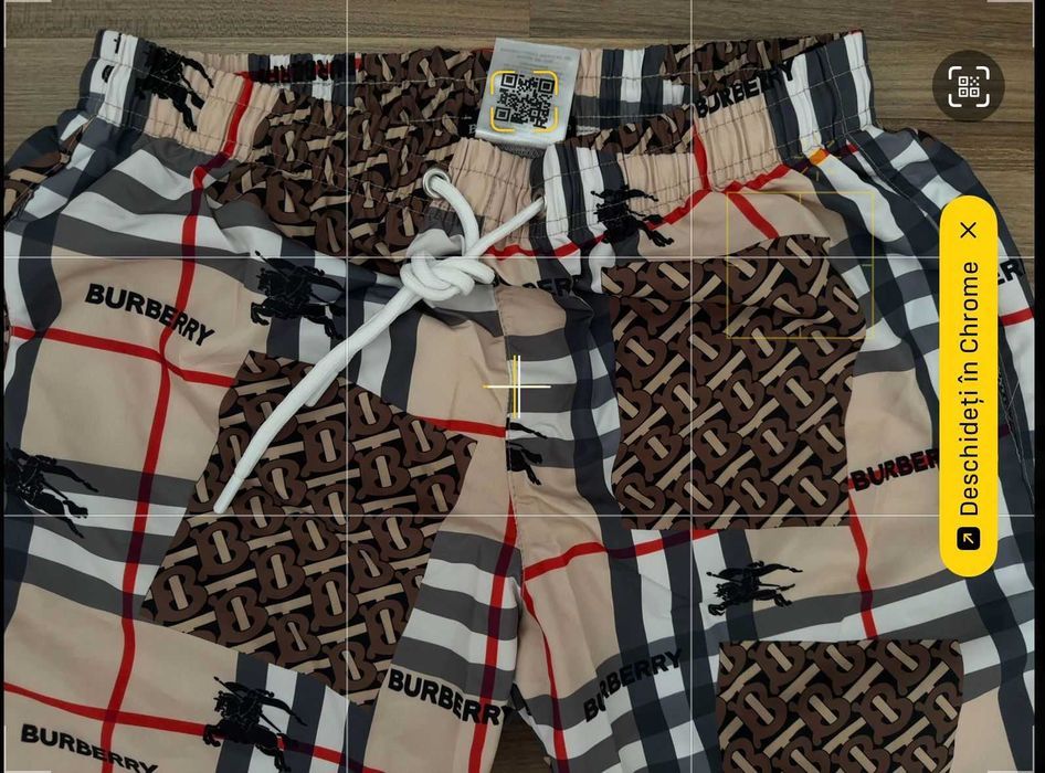 Short Baie | Burberry | Calitate premium