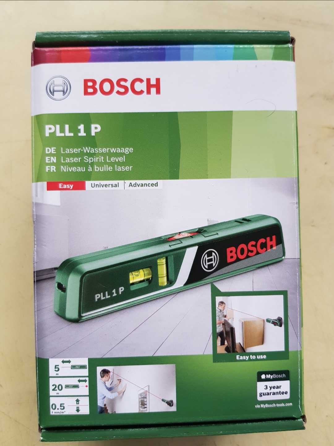 Новый лазерный уровень Bosch PLL 1 P.