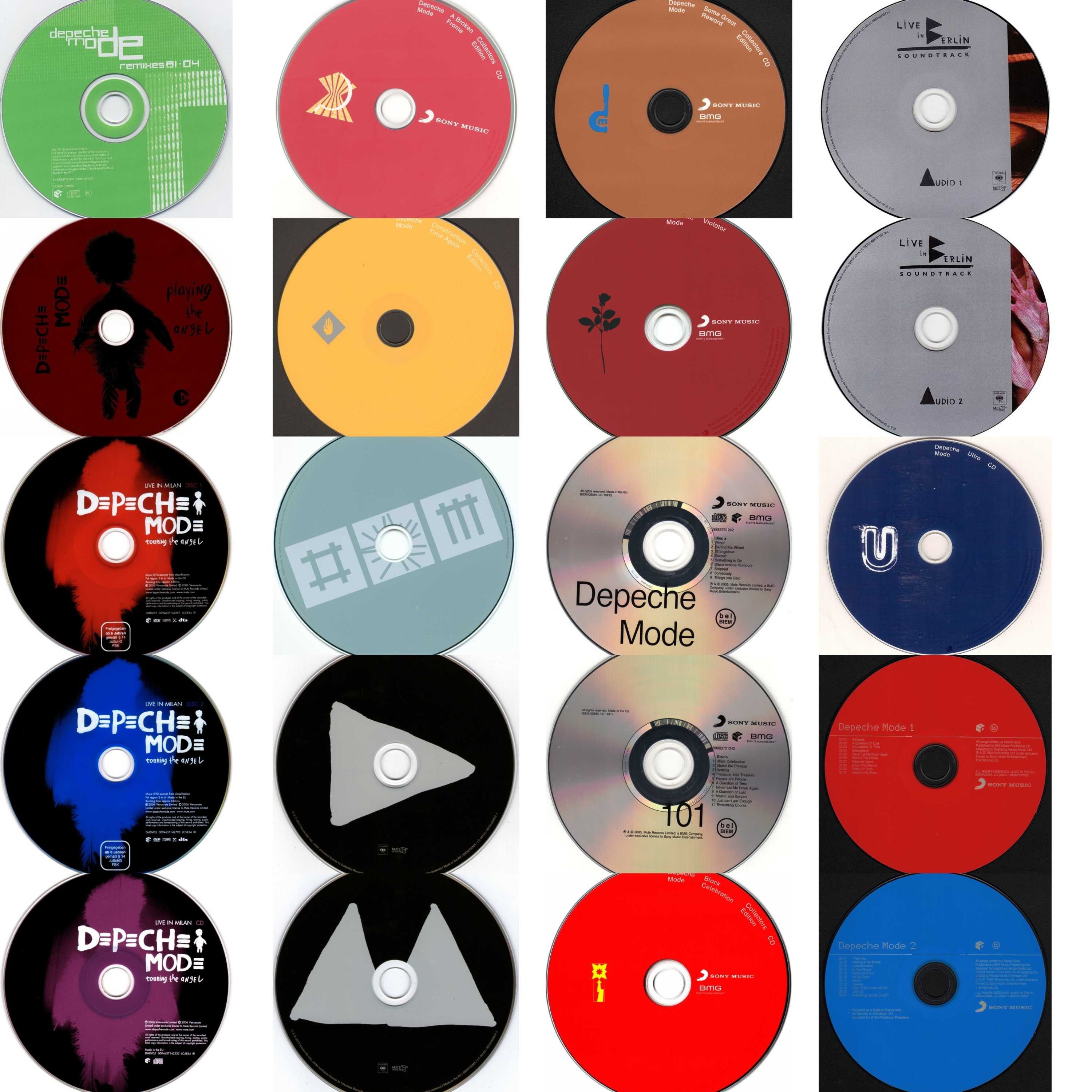 Depeche Mode - Dave Gahan - Colectie Discografie CD DVD