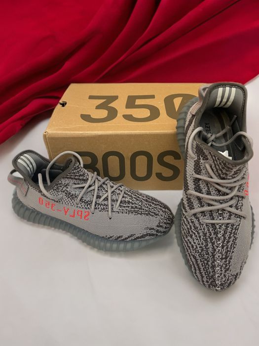 Adidas Yeezy Boost 350 v2 Beluga 2.0 - Gri si Portocaliu sport comfort