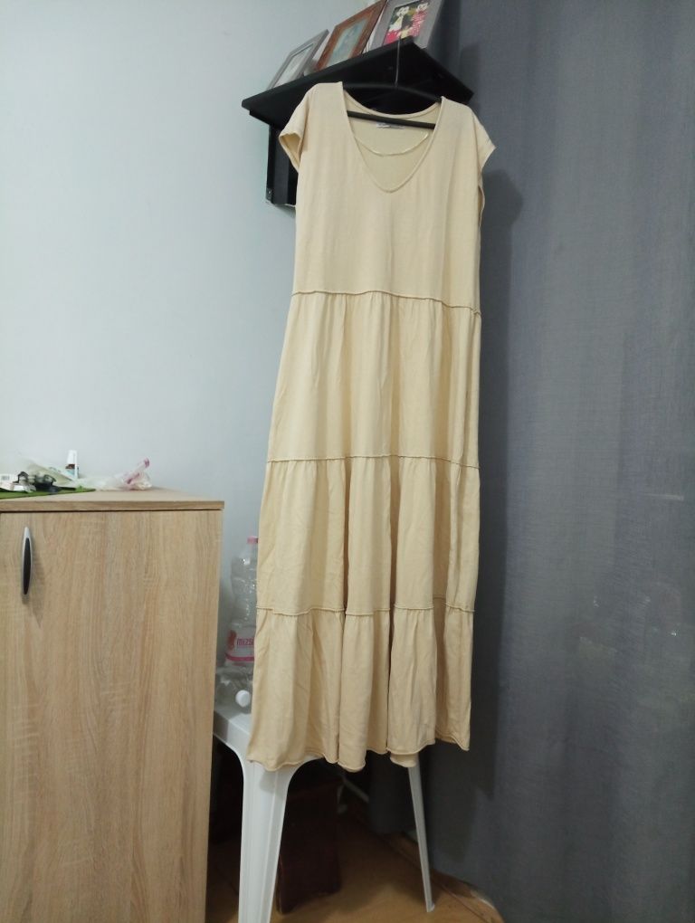 De vanzare rochie lunga bumbac