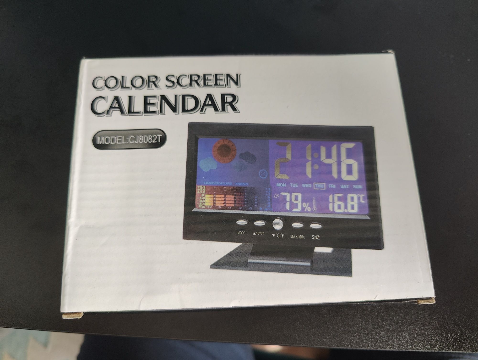 Calendar color screen