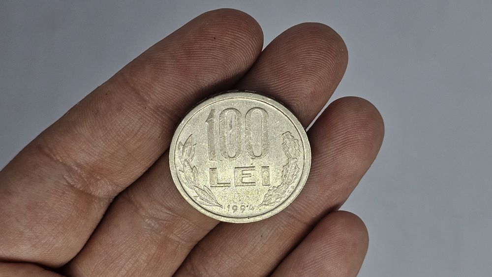 Monede 100 LEI (1992-1995) in stare foarte buna