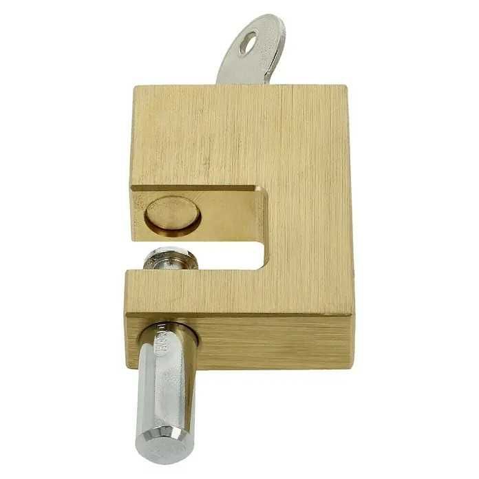 Отключване на пазарска количка, Масивен катинар