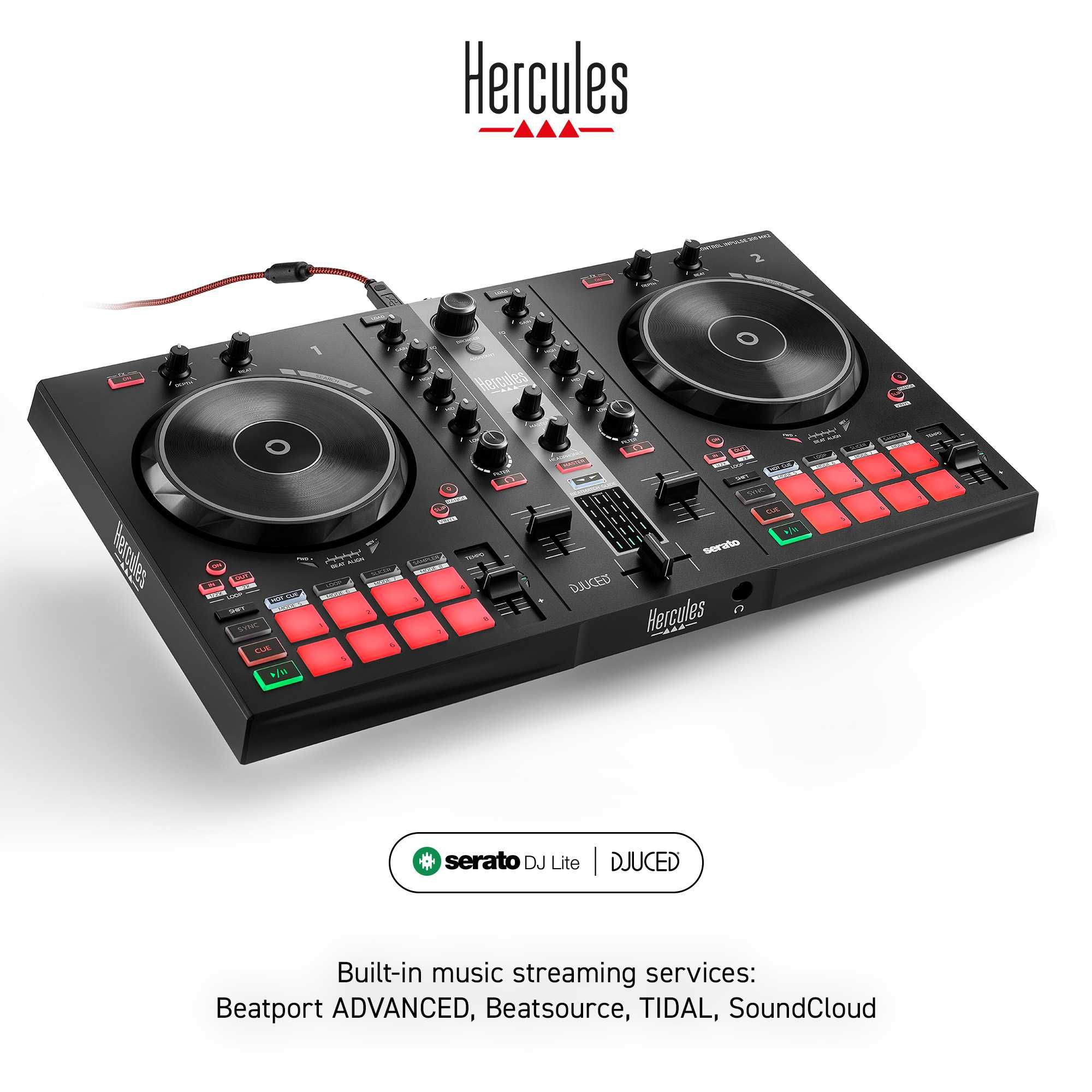 DJ-контроллер Hercules DJControl Inpulse 300 MK2