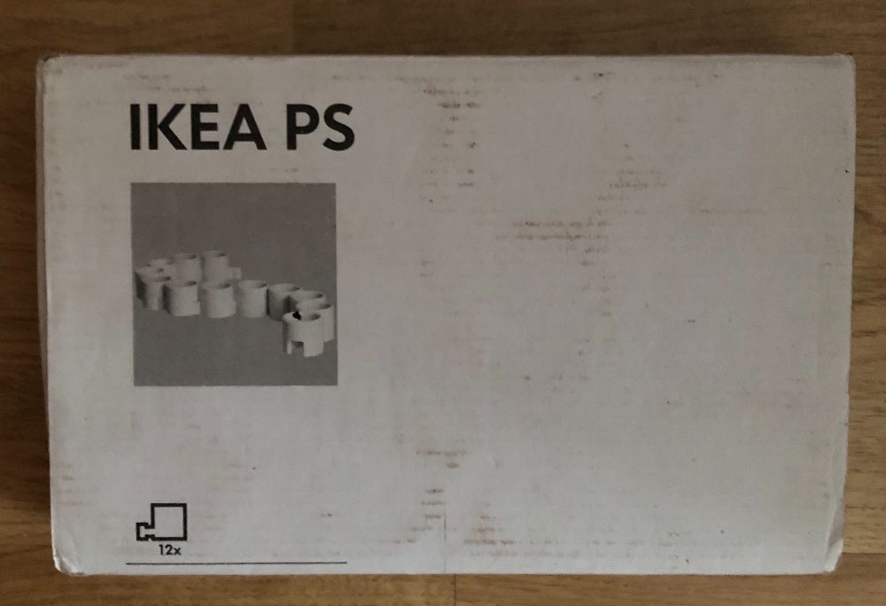 Set 12 suporturi lumânări ceramica, legate între ele
