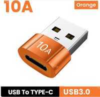 Adaptor 10A USB tip C mama la USB tata