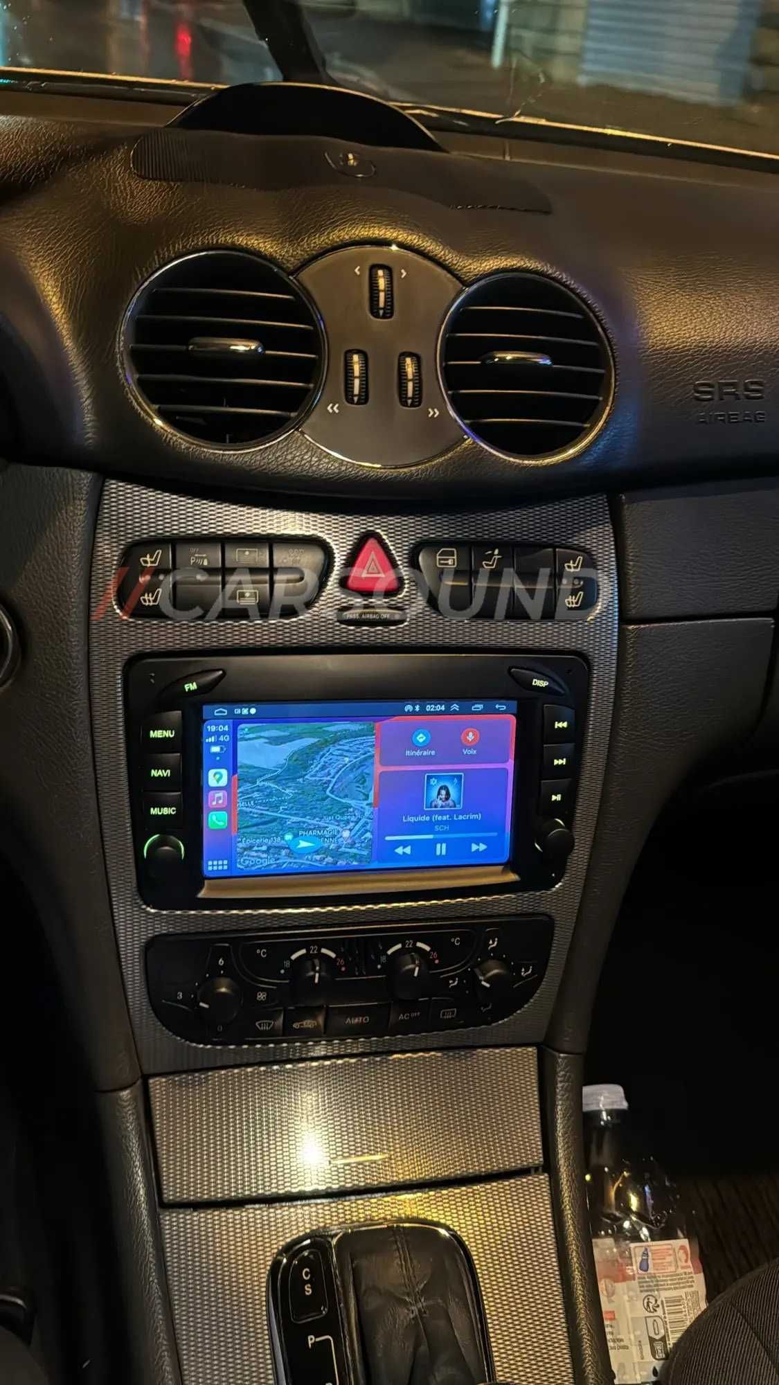 7" Мултимедия Android 14 Mercedes W203 W209 W168 W639 W210 Навигация