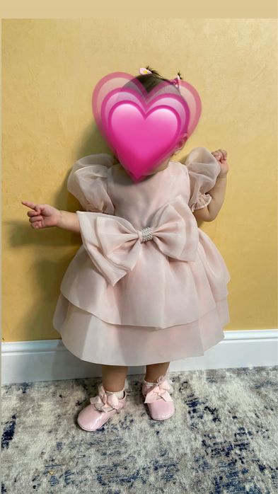 Қыз балага койлек туфлиымен