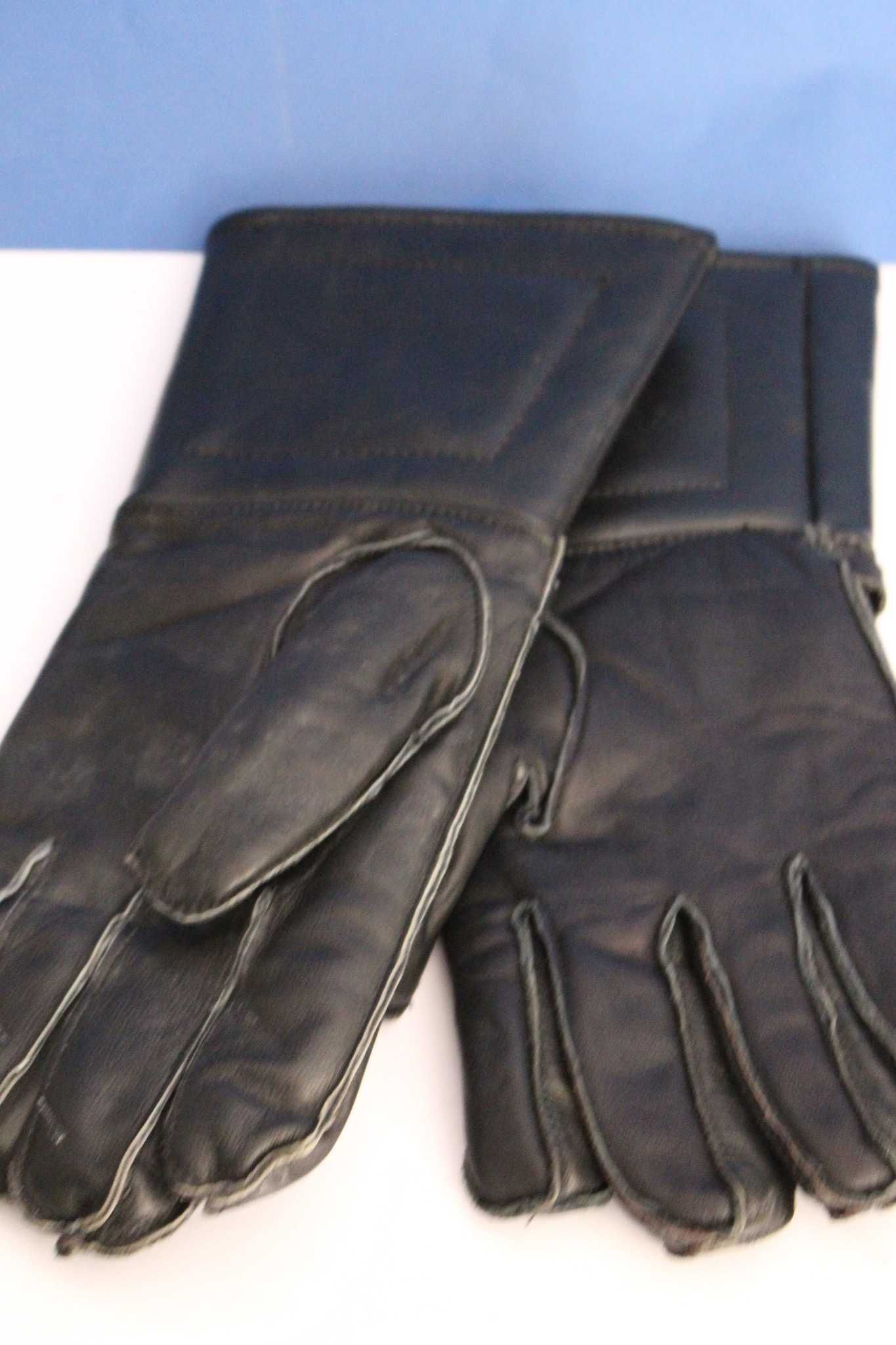 Мъжки кожени ръкавици за мотор размер М