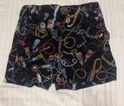 Уникални черни къси панталонки Zara xs