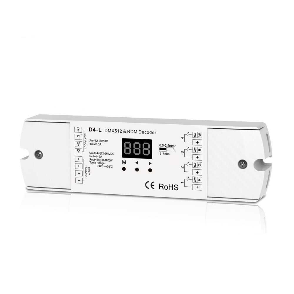 DMX512 Decoder D4-L