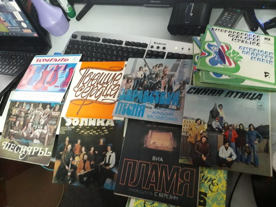 Виниловые пластинки (миньоны)