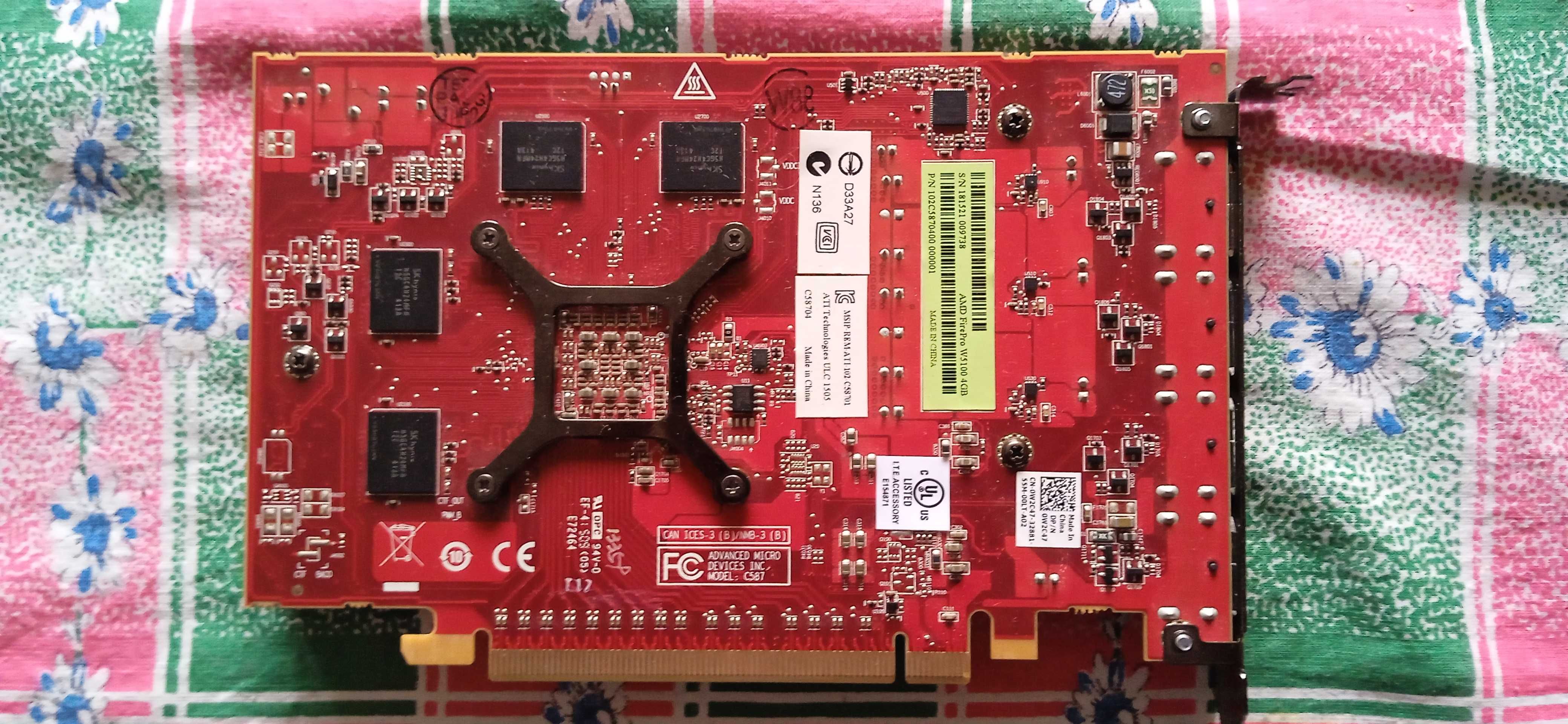 Видеокарта AMD FirePro W5100 4GB GDDR5