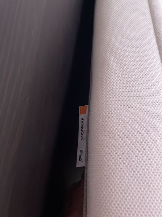 Pat IKEA HEMNES + Saltea IKEA HAMARVIK – 90×200 cm