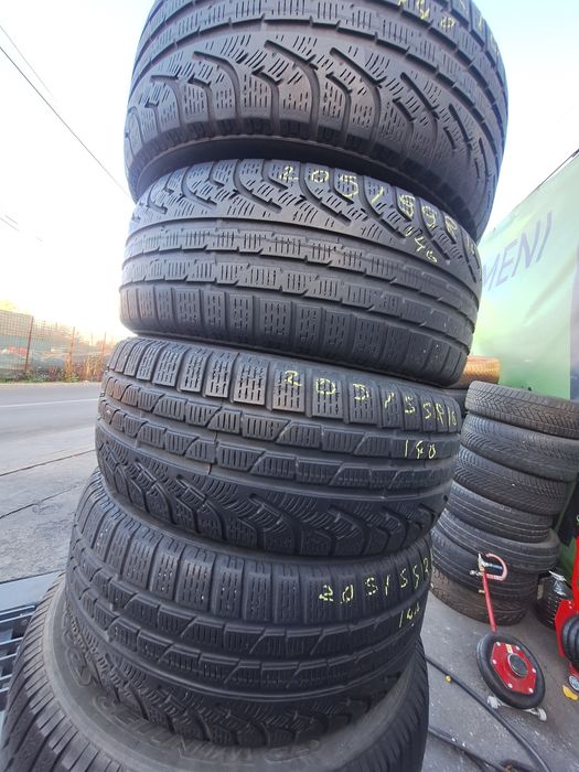 4 anvelope iarna 205/55r16 Pirelli Montaj Gratuit
