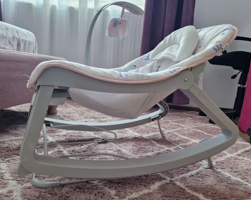 Leagan si Balansoar Pink Cozy 3 in 1 Pink, Ingenuity