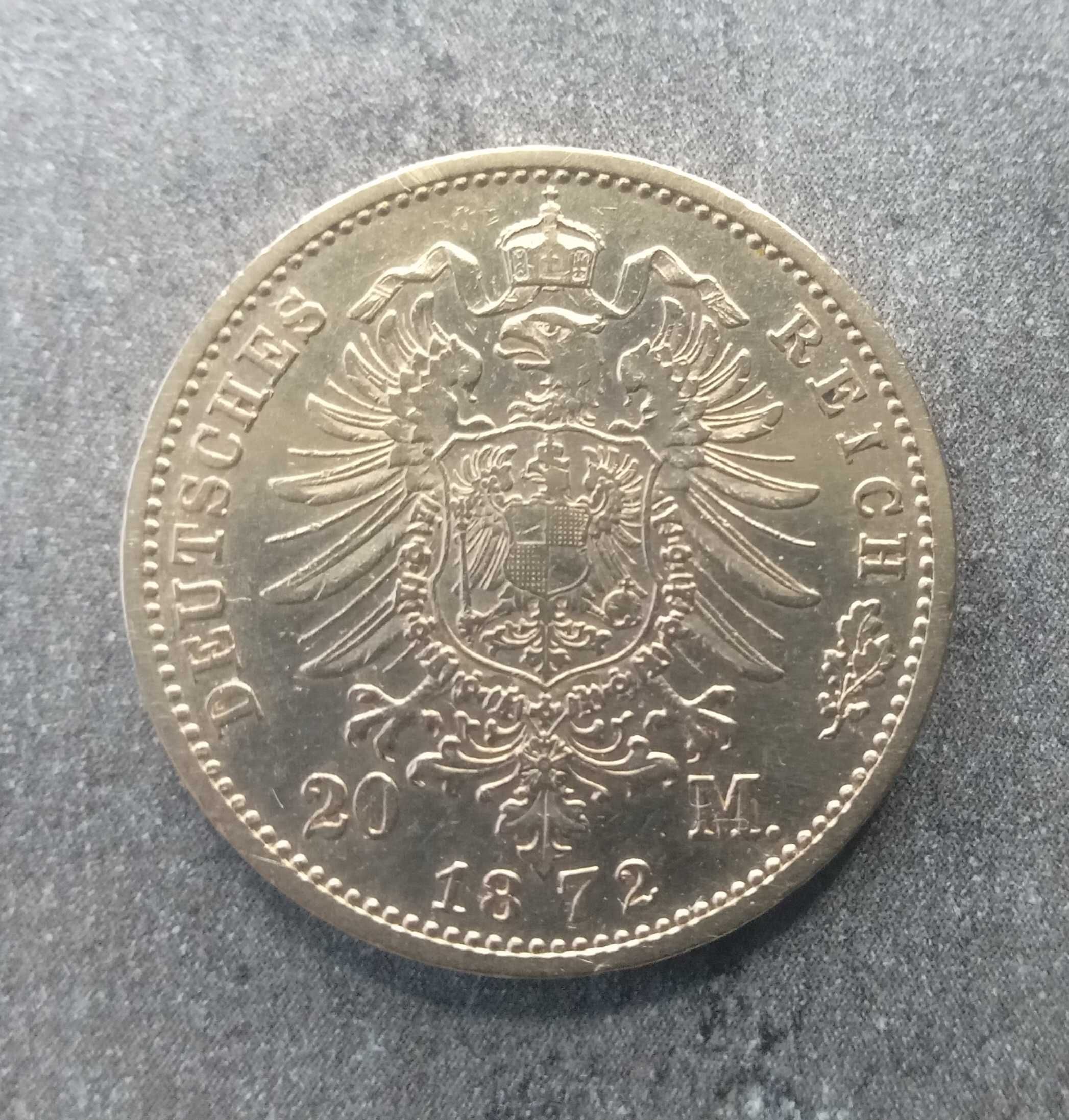 20 марки, Карл I, Вюртемберг