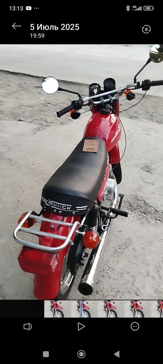 Minsk motosikl sotladi