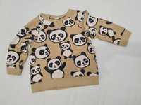 Bluza H&M panda 1,5-2 ani