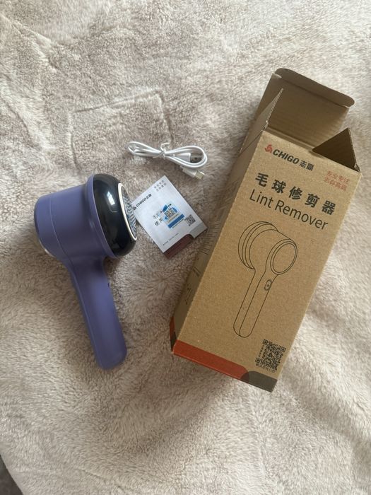 Машинка для удаления катышек Chigo, с индикатором зарядки