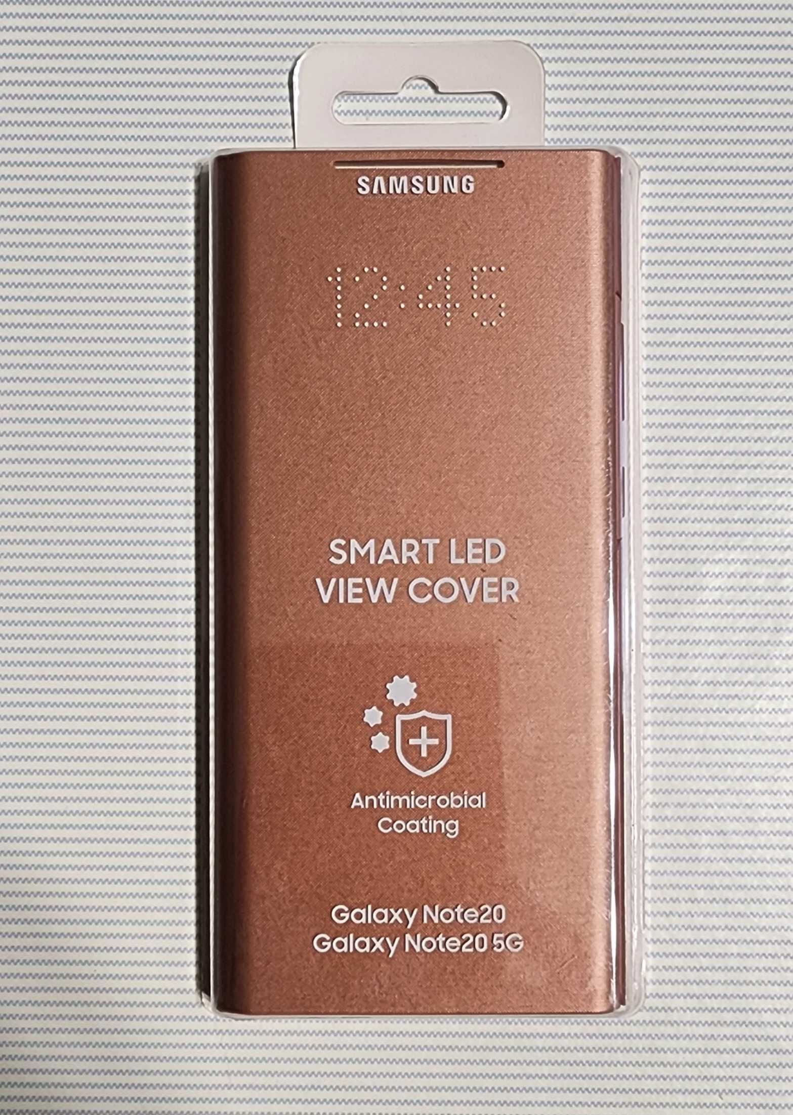 Husa LED View Cover - Originală Samsung Galaxy Note 20 5G Bronze