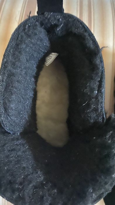 BEARPAW® боти Emersyn 41 Wide номер черни и винено червени