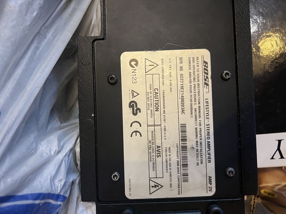 Тонколони bose Sonics и стъпало