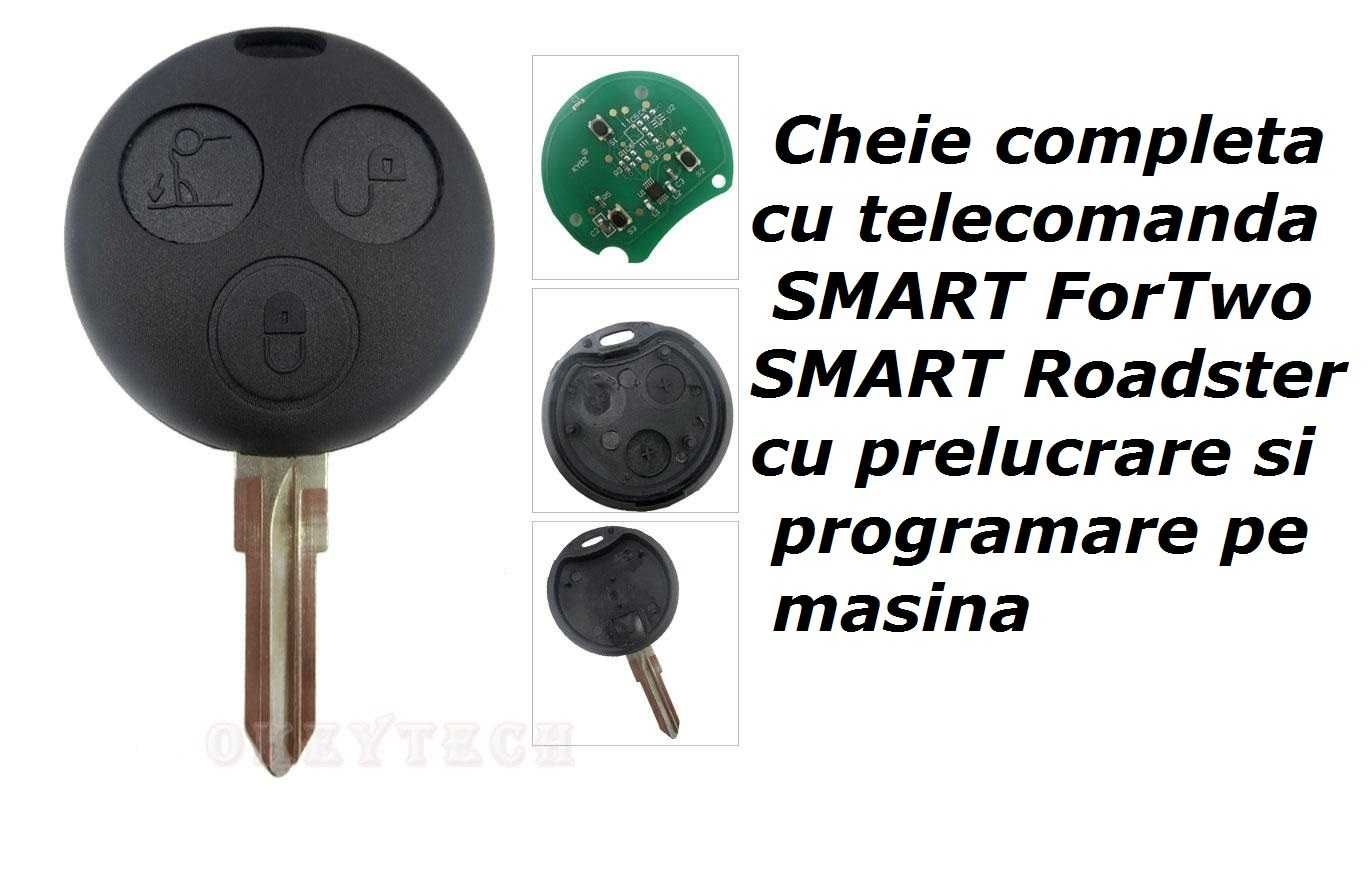 Programare cheie SMART ForTwo ForFour Roadster sincronizare chei