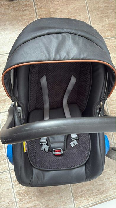 Carucior Krausman Topaz Lux Black 3 in 1
