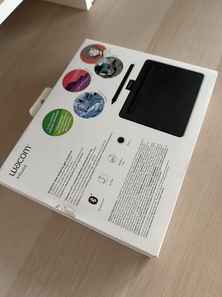 Tableta grafica Wacom Intuos S Bluetooth noua Negociabil