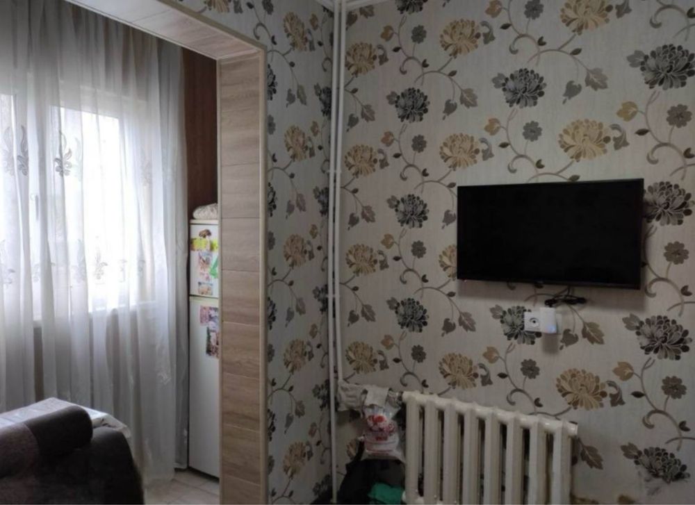 Куйлюк 5 массив, 1 комнатная квартира 43м2, 1/6/9 за 39.500