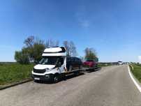 Iveco Daily  Autoplatforma  35s17 + Remorca Niewiadow 8,5m