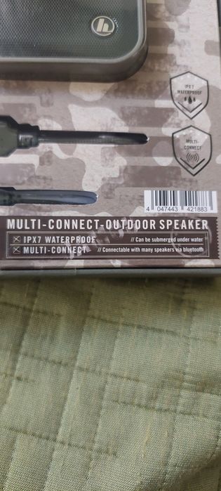 Vand boxa portabila HAMA Soldier S173187, Bluetooth, Waterproof, verde