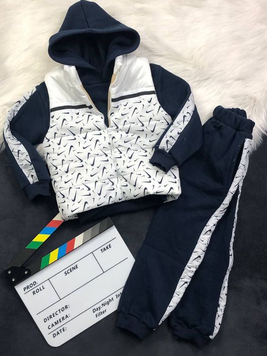 Ватиран детски комплект три части