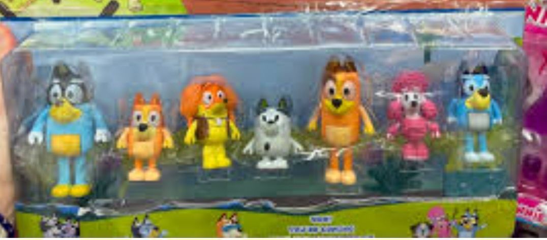 Фигурки на Блуи 7броя