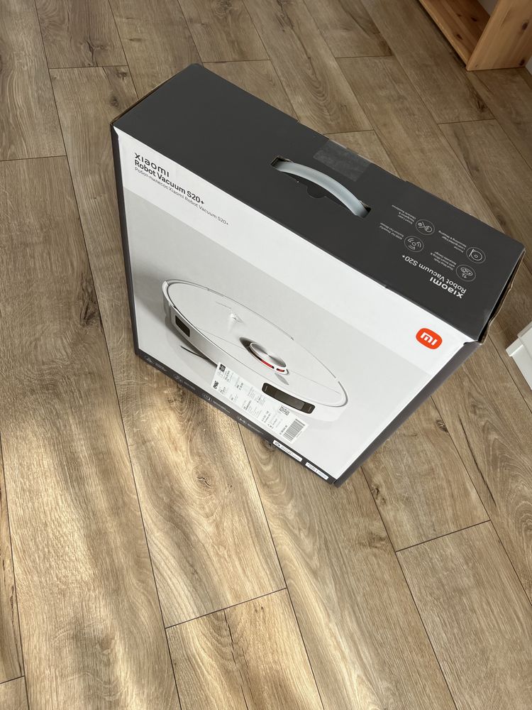 Aspirator robot XIAOMI S20+, Garantie EMAG, 5200mAh, 6000pA, NOU