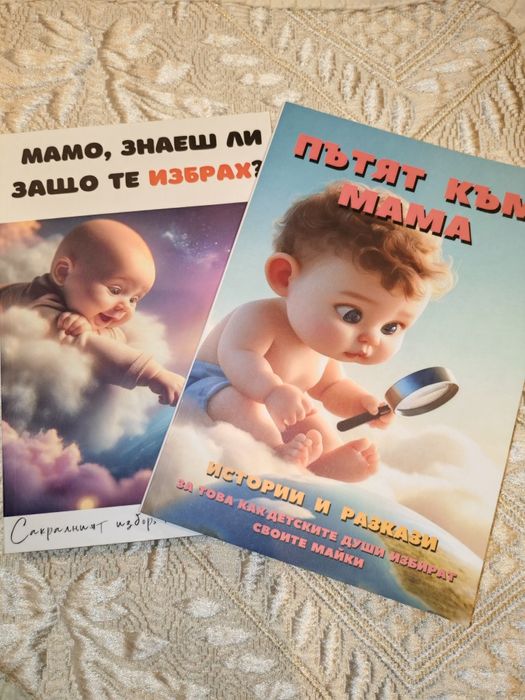 Две книги - Мамо, знаеш ли защо те избрах...