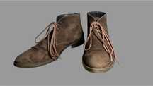 Chukka suede bocanci ghete piele 42