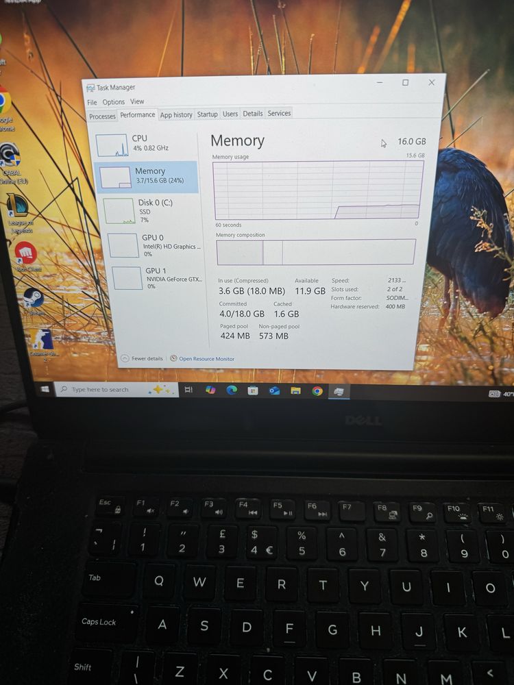 Dell XPS 15 9550 – i7-6700HQ, 16GB RAM, 512GB SSD, 4K Touch, GTX 960M