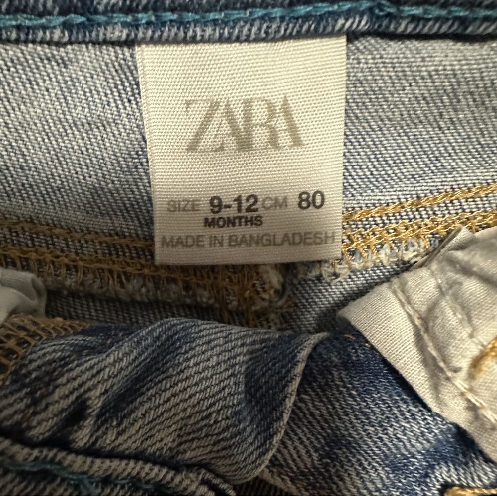 Бебешки дънки Zara 80см