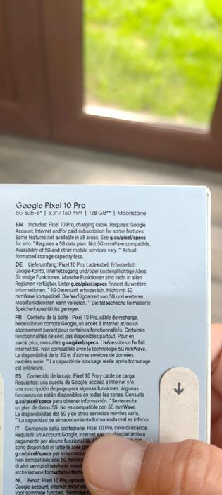 Google pixel 10 pro