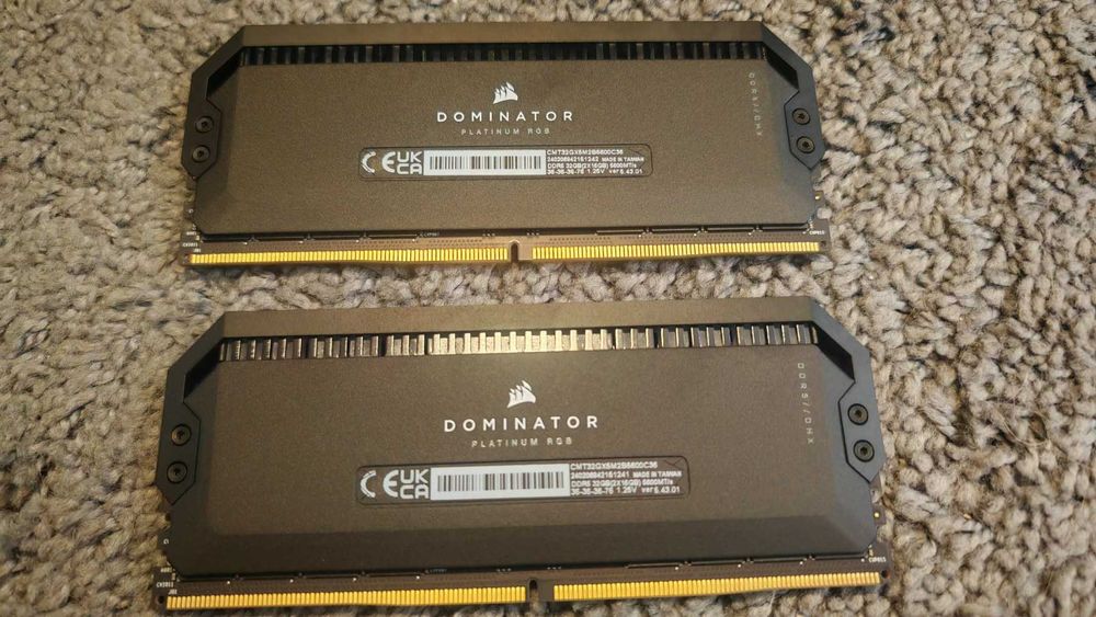 Рам памет Corsair Dominator Platinum RGB 2x16GB 32GB 5600MHZ DDR5
