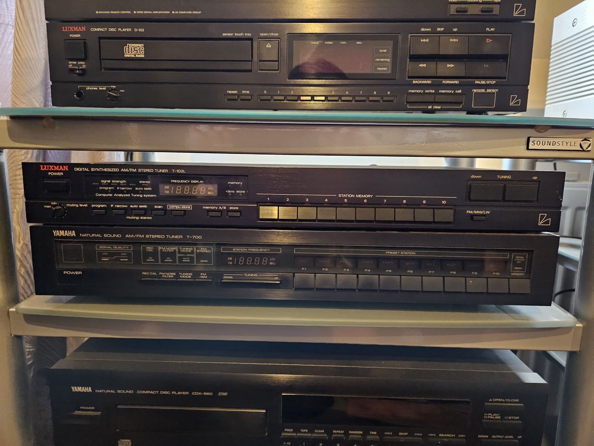 Lot Luxman / Yahama / Sony / Phillips / Teac / Pioneer / Denon
